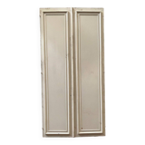 Façade de placard a double portes moulurées XX siècle Portes de passage