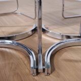 Dining room table and 6 chairs by Alessandro Alpizzi, 1970s, Set of 7