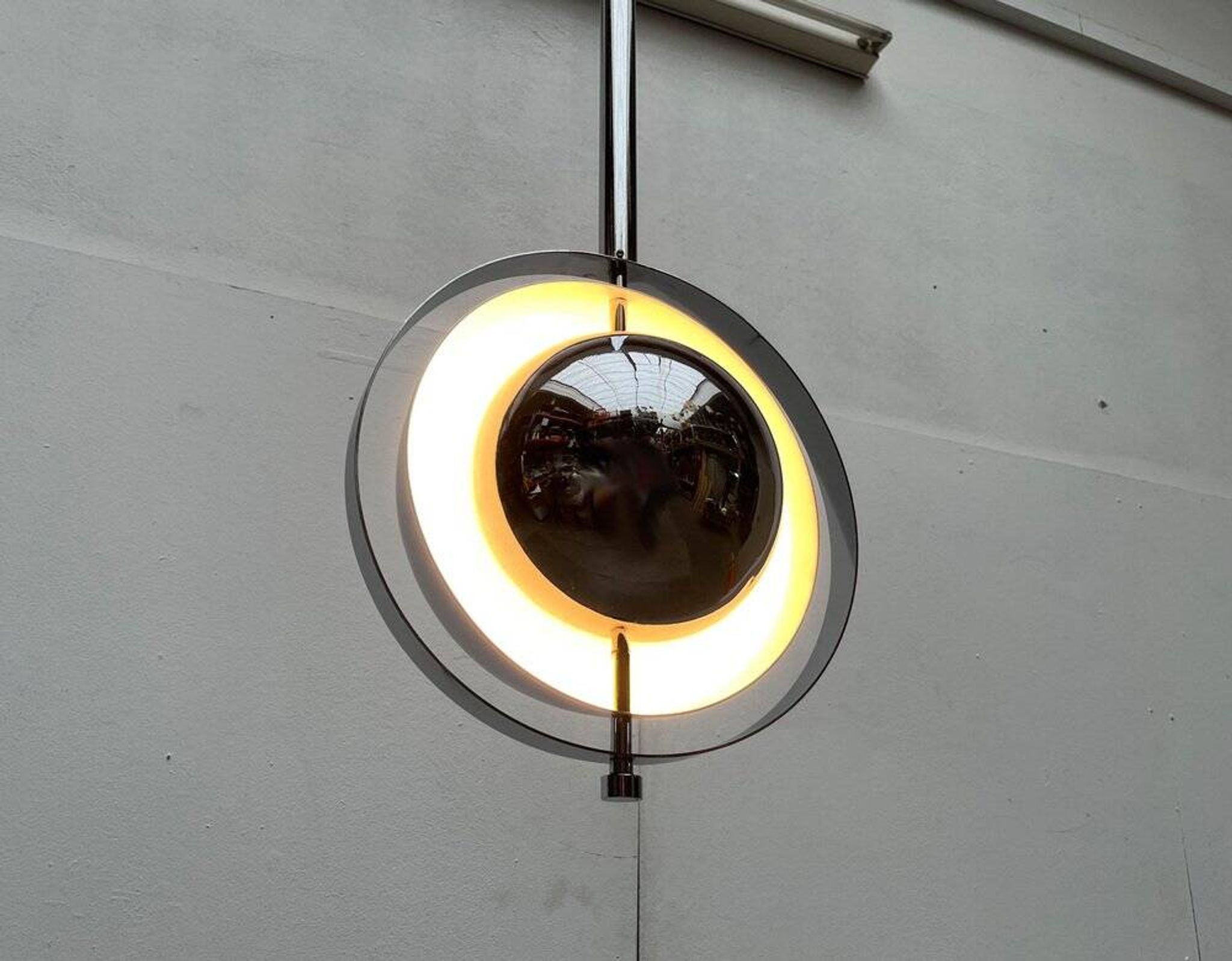 Suspenion Eclipse Chrome Milieu du Siècle Espace Années 1960