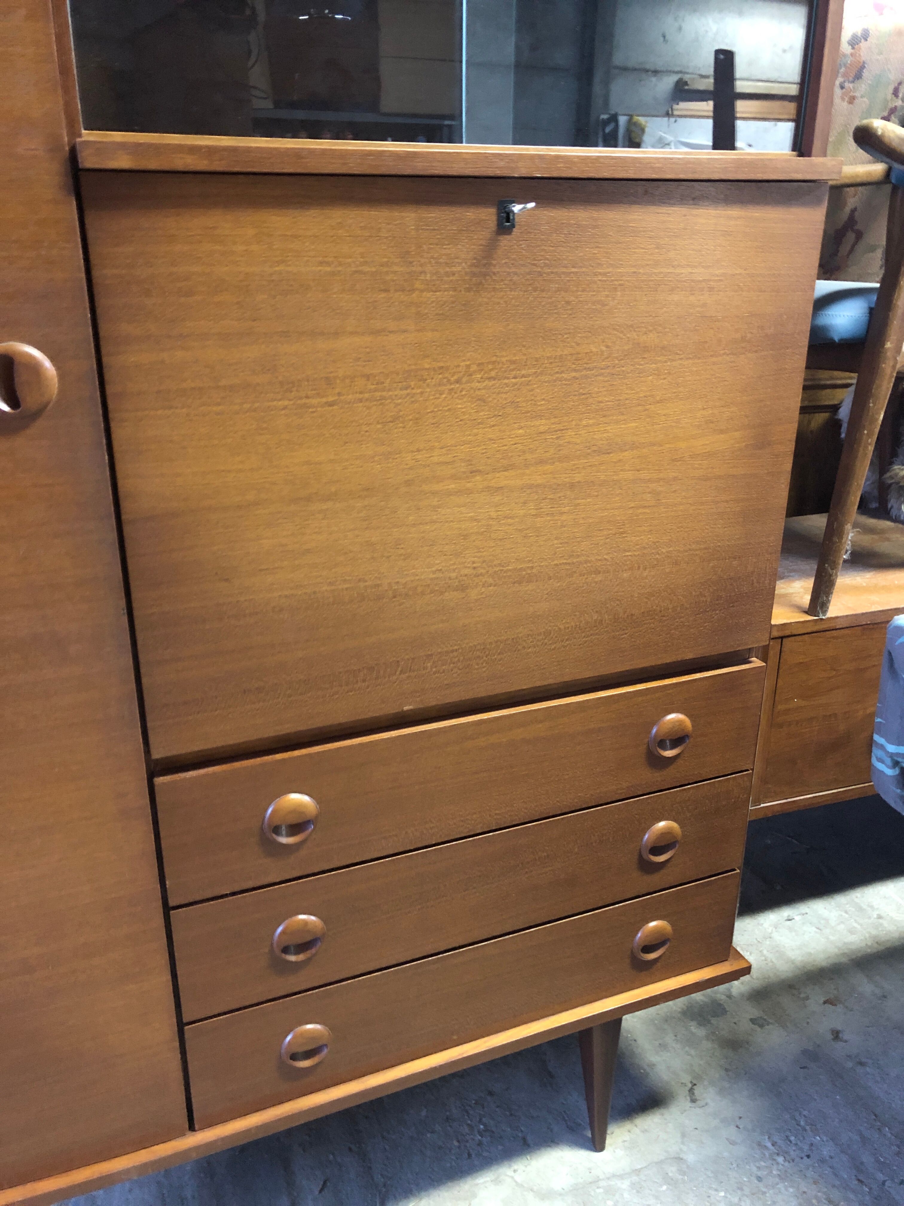 Vintage Scandinavian teak cabinet
