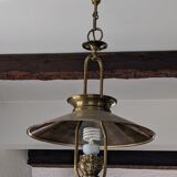 Copper chandelier made in France