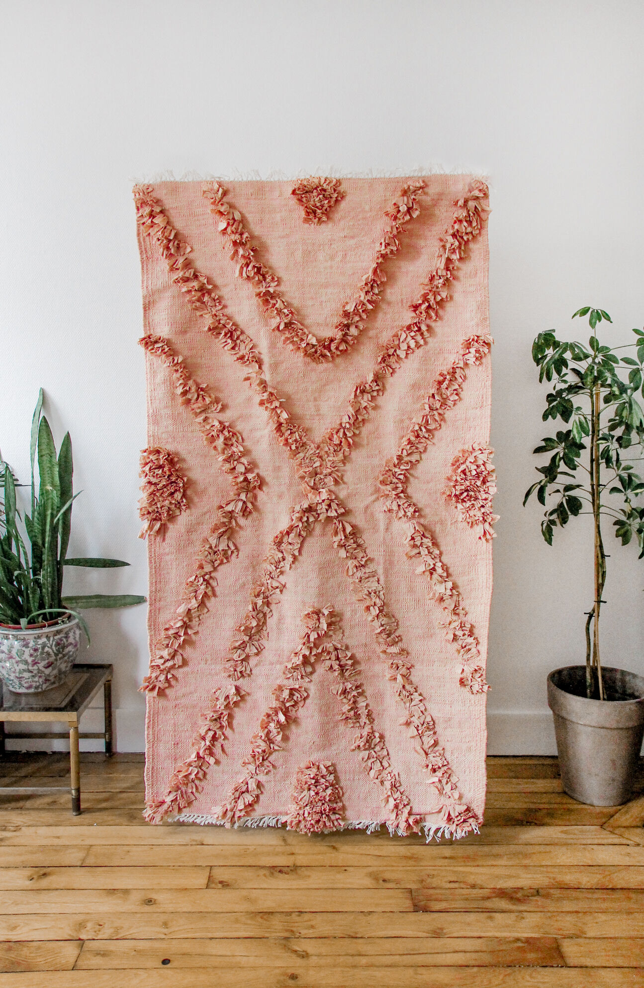 Carpet rose des sables - 165 x 90