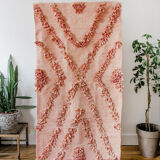 Tapis rose des sables - 165 x 90