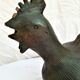 Pourer, terracotta teapot. Hen.