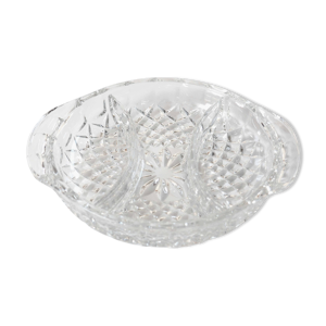 Plat apéritif cristal