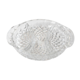 Plat apéritif cristal de Baccarat