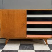 Pink Jiri Jiroutek U458 sideboard 1960s for Interier Praha