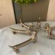 Lot de 6 Porte-couteaux teckel V. Bugatti vintage