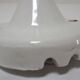 Wall lamp Art Deco porcelain brass glass Clichy almond green