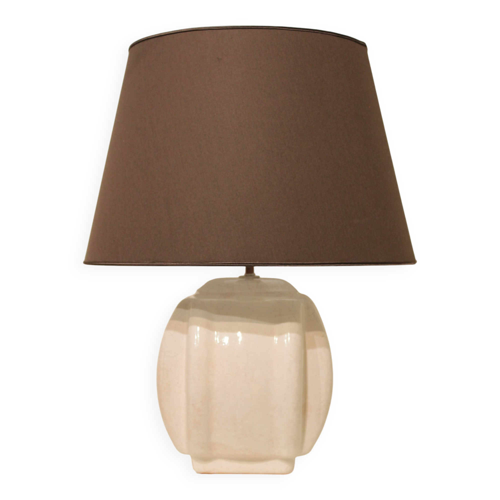 Grande lampe en céramique Art Déco de Paul Bonifas