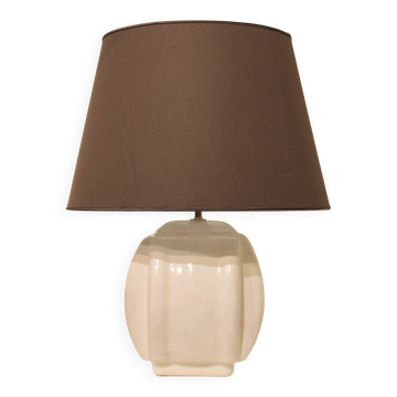 Large Art Deco ceramic lamp by Paul Bonifas
