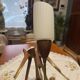 Vintage Scandinavian chandelier with 5 arms (1950s–60s)