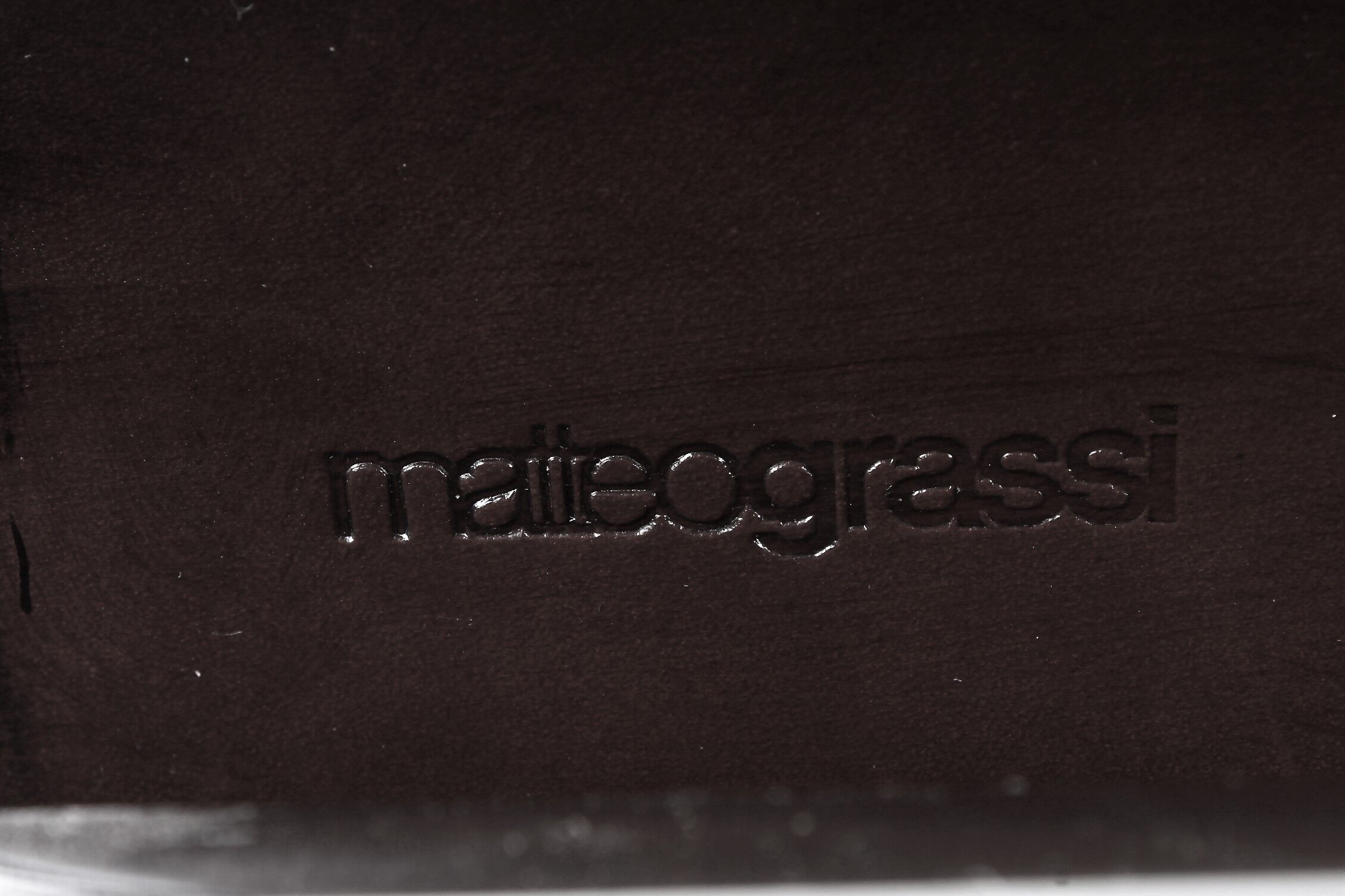 Set of 5 Cantilever MG5 chairs by Matteo Grassi in brown leather