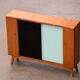 Vintage teak sideboard 122cm