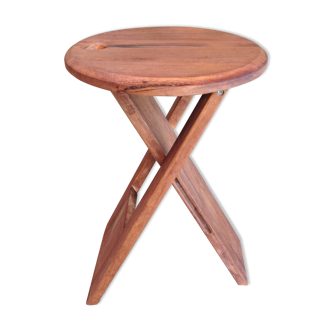 Folding wooden /vintage stool 60s-70s