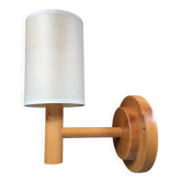 Scandinavian pine wall light