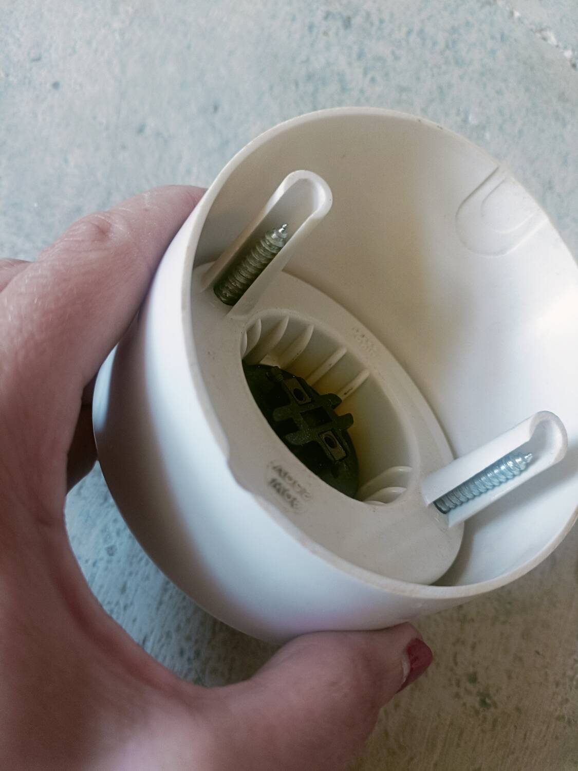 Two opaline glass globe wall lights