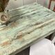 Solid wood farmhouse table