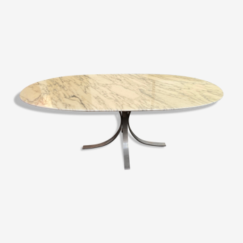 Marble meal table 60s-70s