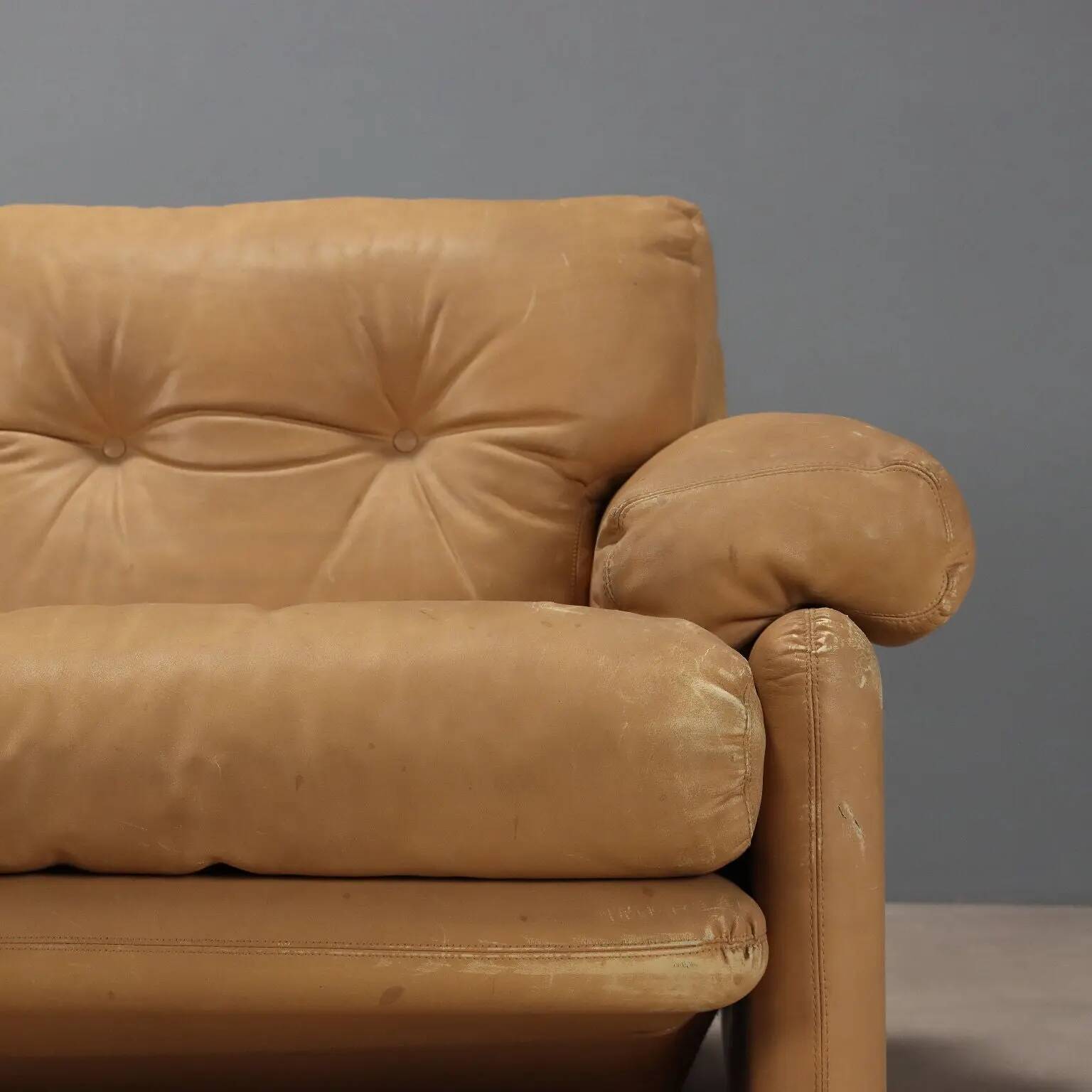 C&B Coronado sofa, vintage design by Tobia Scarpa, Italy, 1970s-1980s.