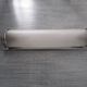 Antique art deco bathroom light in chrome and frosted glass