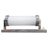 Czechoslovak Bauhaus Art Deco chrome tubular wall light, 1930s