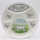6 Bourguignonne fondue plates, Porcelain and Earthenware from Auteuil - Paris.