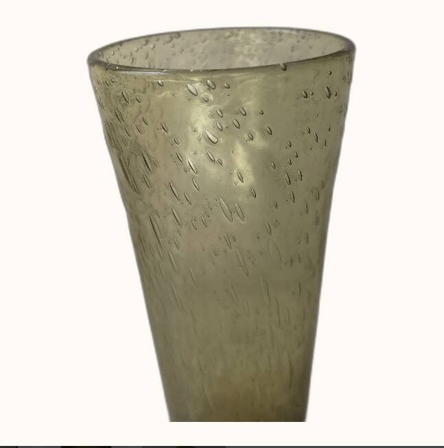 Bubble glass vase from Biot