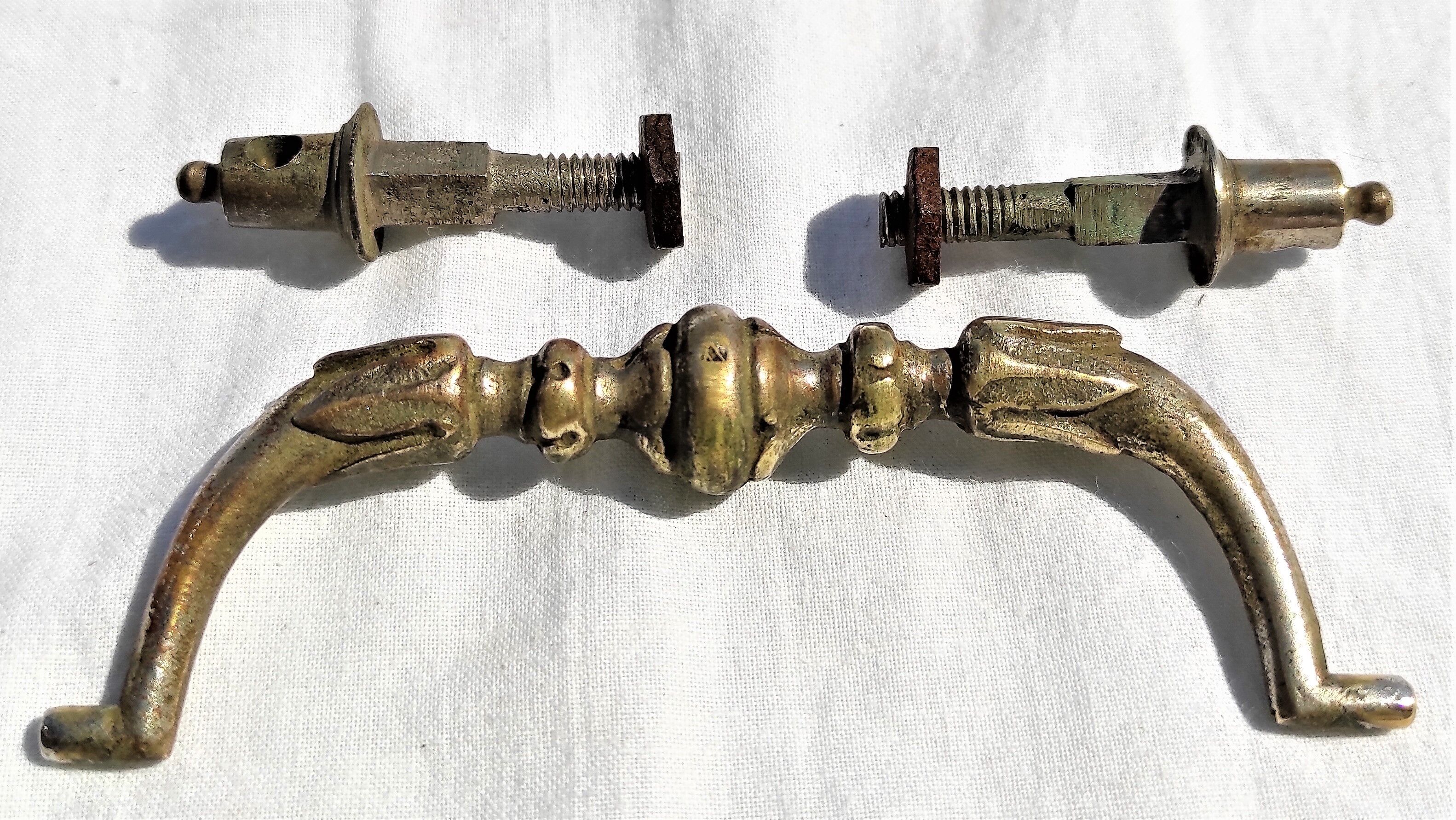 Antique furniture handle 1 set of 8 complete handles