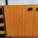 70's Italian modular bookcase