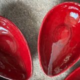 Ramequins en faïence de Charolles, années 70