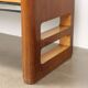 Buffet vintage Palazzi dell'Arte Cantù en noyer et laiton, Italie, années 1940
