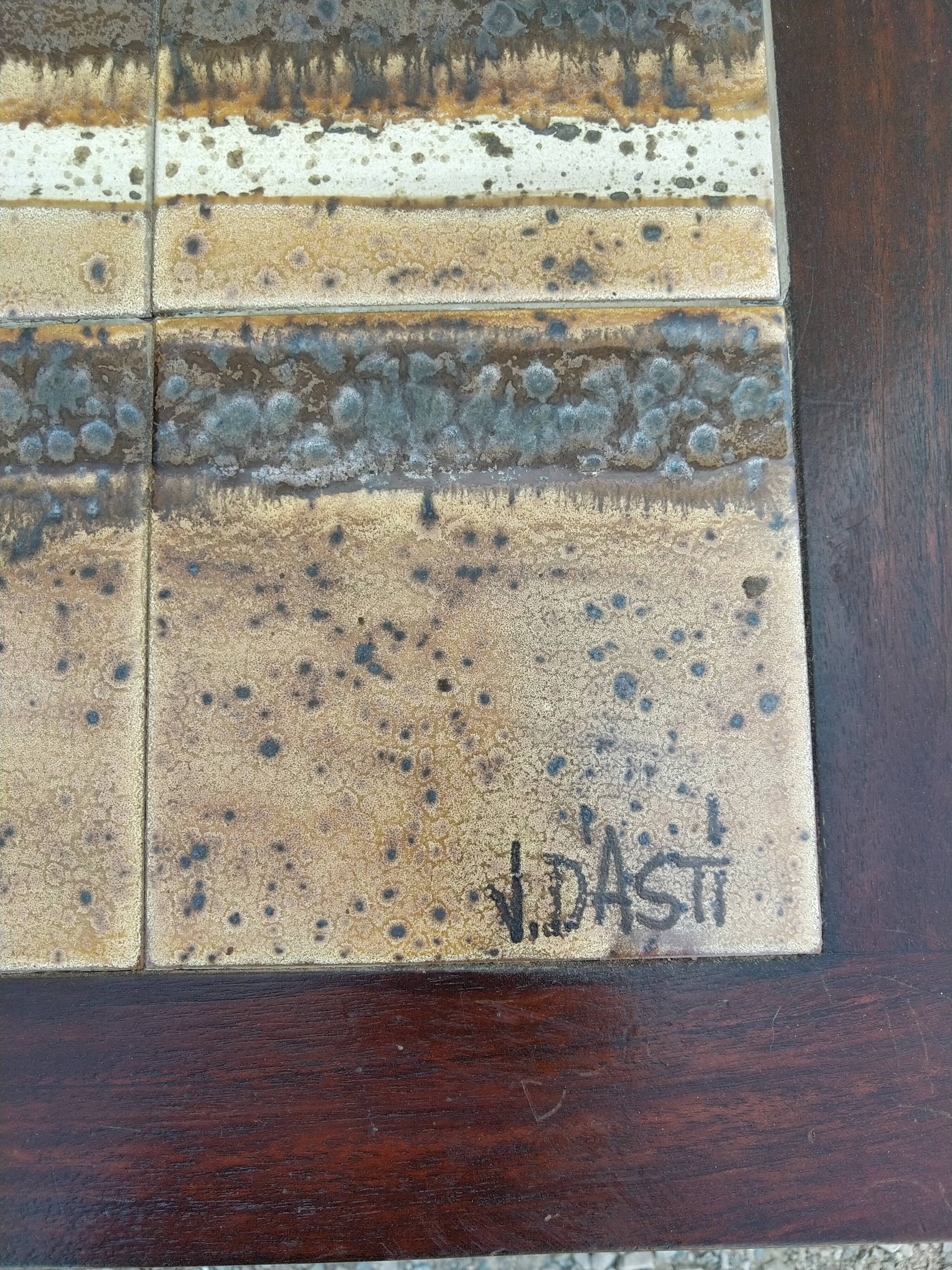 Ceramic coffee table