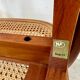 Set of 4 bentwood chairs Baumann design gondola cannage model 60s vintage