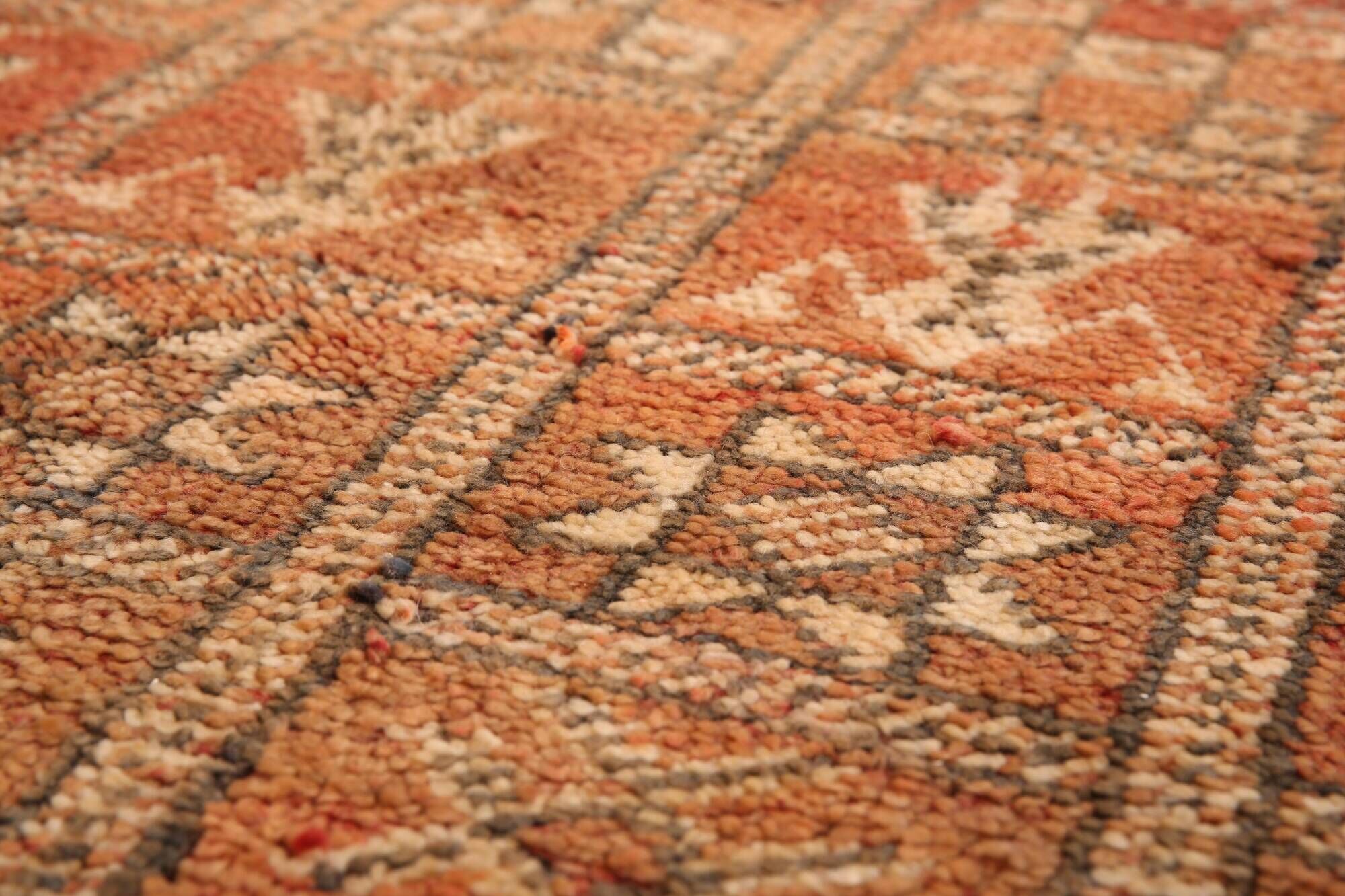 Peach Vintage Moroccan Rug 169 x 268 cm, Berber Tribal Wool Rug, Boho Rug