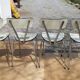 Table et 4 chaises en formica