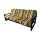 3-seater vintage velvet sofa 1970/1980