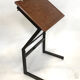 Bureau industriel des années 70 Pays-Bas Marko Galvanitas avec sa chaise