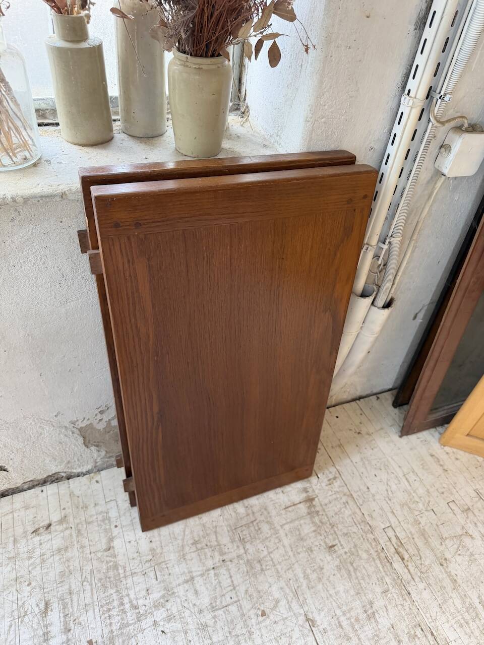 Table repas style drapière noyer 2m5/3m5 1900