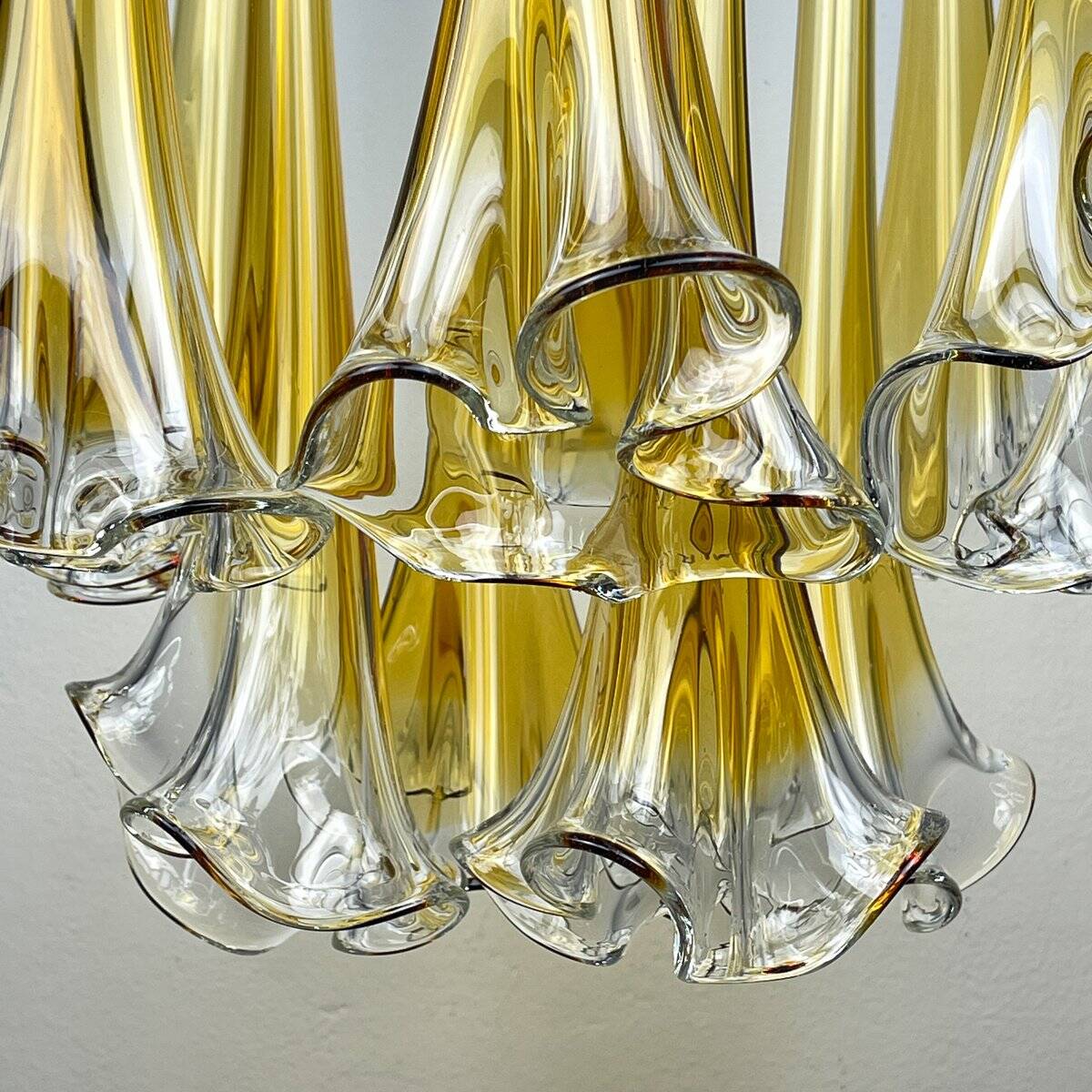 Vintage Italian Murano chandelier by Venini, 1960s