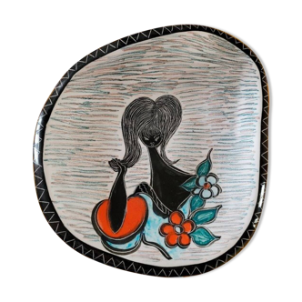 Vintage wall ceramic