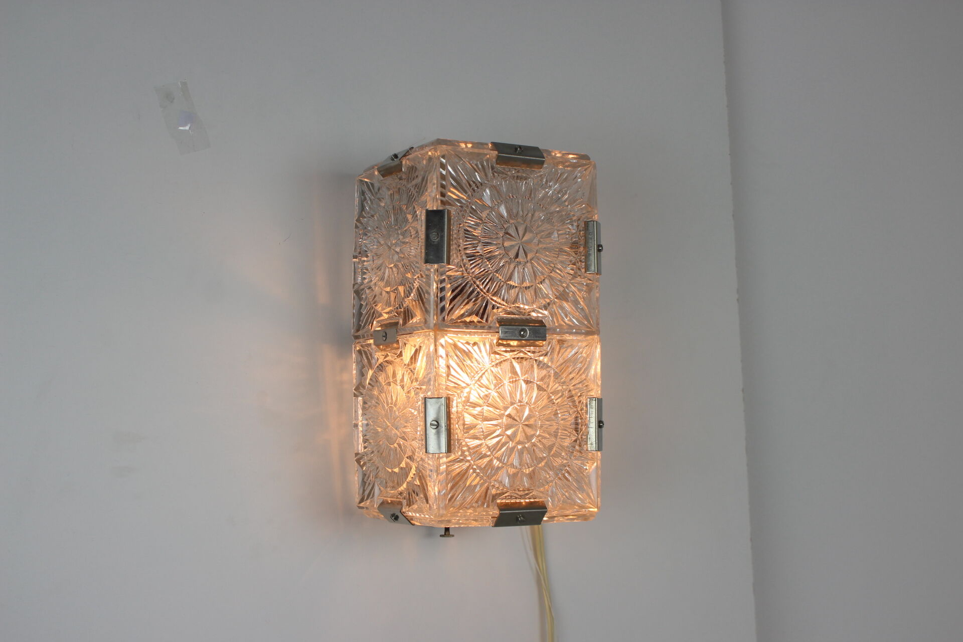 Mid-Century Wall Lamp / Kamenický Šenov, 1970's