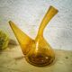 Porró Catalan en verre ambré