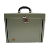 Metal sorting binder industrial vintage office