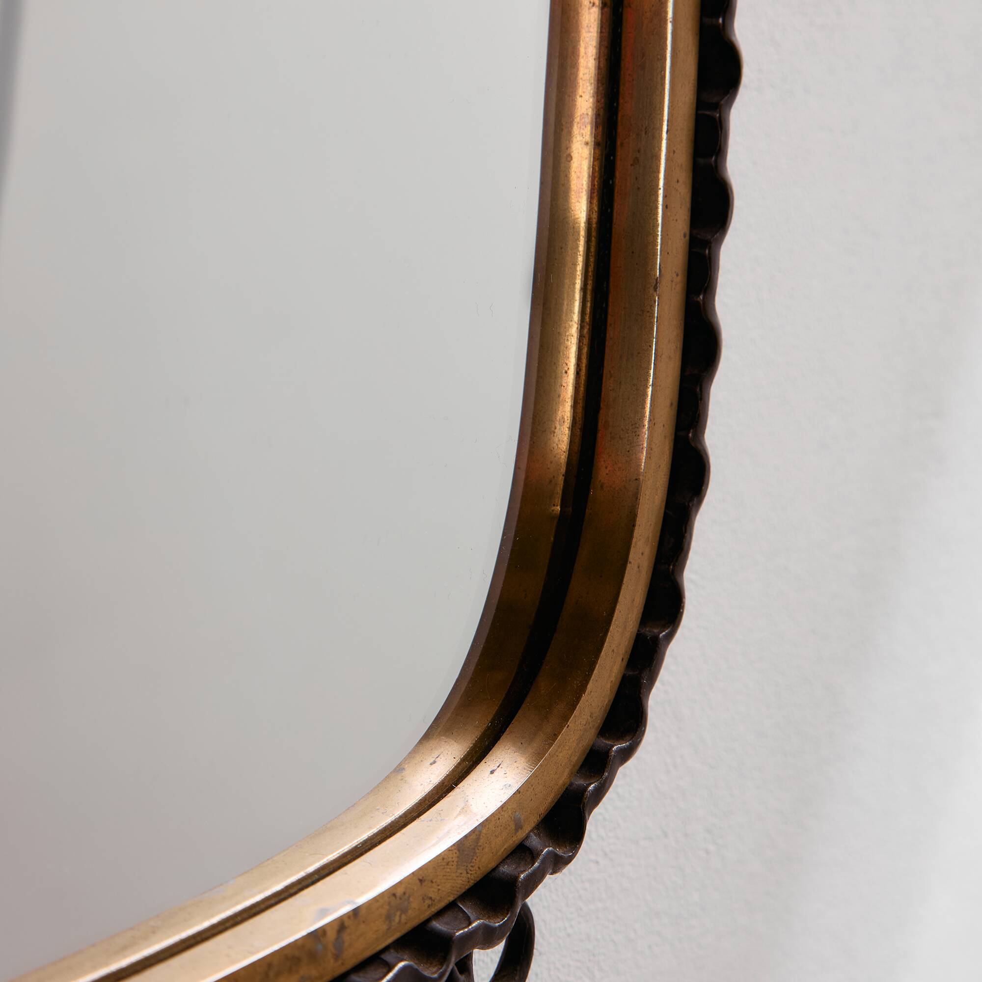 Miroir en fer forgé