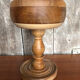 Old turned wood cutting
