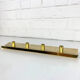 Scandinavian brass candle holder, vintage, Pierre Forsell for Skultuna, 1960