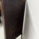 Napoleon III style curved display case in mahogany and veneer, 20th century
