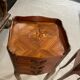 Pair of Louis XVI bedside in rosewood