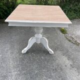 Square wooden table